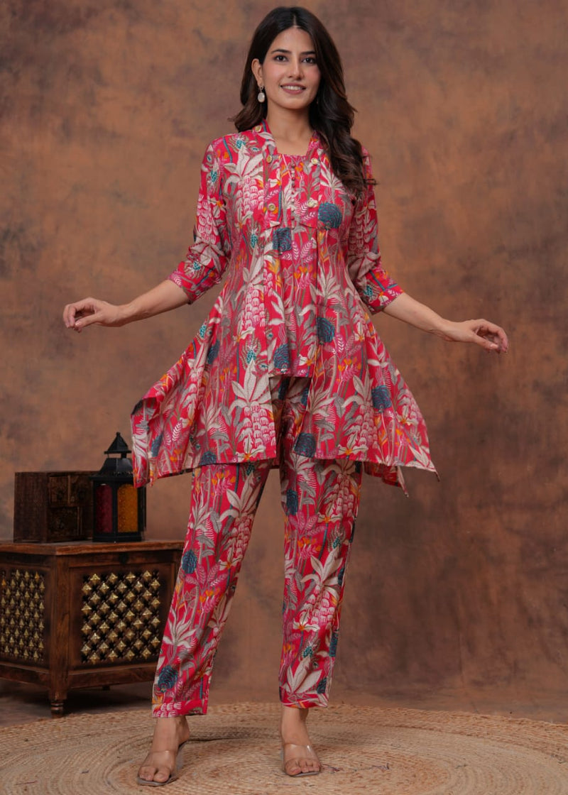Butterfly Jacket Style Cord Set