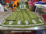 premium heavy cotton Designer Straight Style Kurti Set