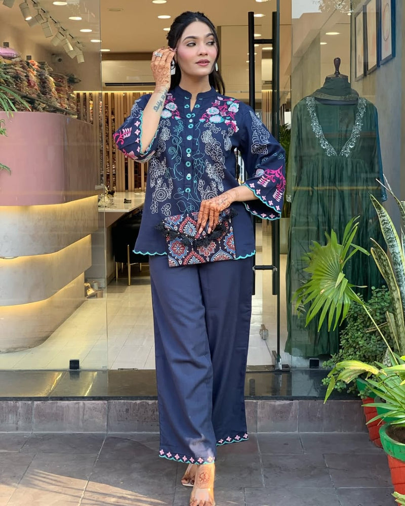 Premium Cotton Coord Set