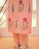 Premium Pure Cotton  Exquisite Pastel Cotton Suit Set