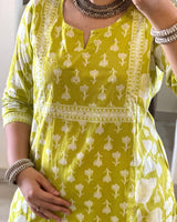 NEW LAUNCH – PURE COTTON BLOCK PRINT SUIT SET
