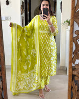 NEW LAUNCH – PURE COTTON BLOCK PRINT SUIT SET
