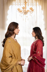 Premium Mul Chanderi Anarkali Suit Set