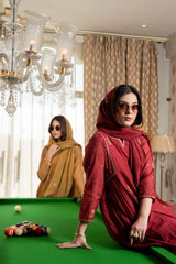 Premium Mul Chanderi Anarkali Suit Set