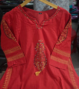 Premium Heavy Cotton A-Line Suit Set