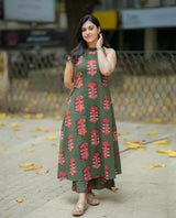 Pure Cotton designer A-line Co-ord Set