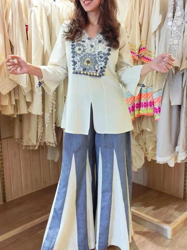 Premium Taj Cotton Cord Set