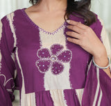 Premium A-line Cotton Kurti Set