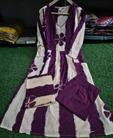 Premium A-line Cotton Kurti Set