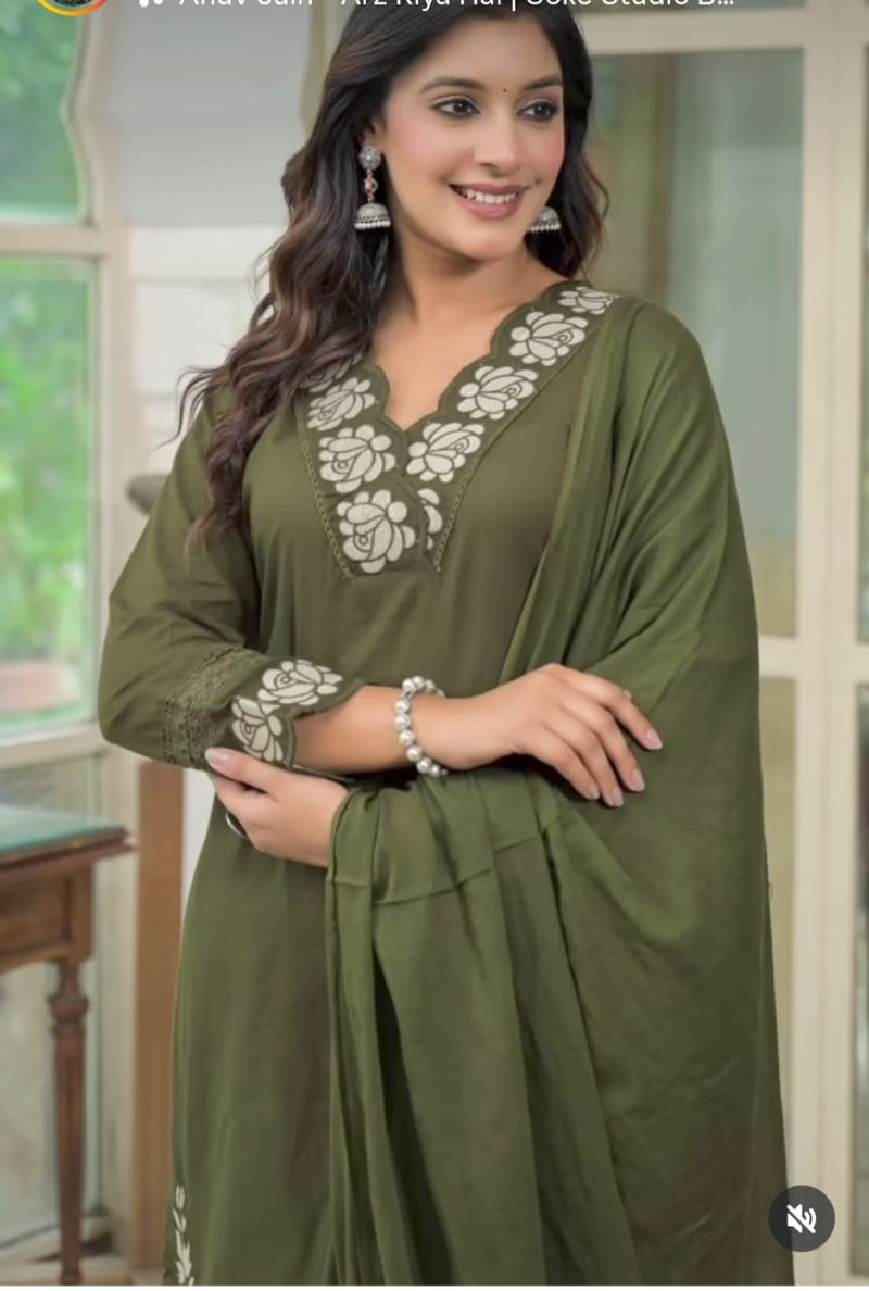Premium Cotton Slub Party Wear Set