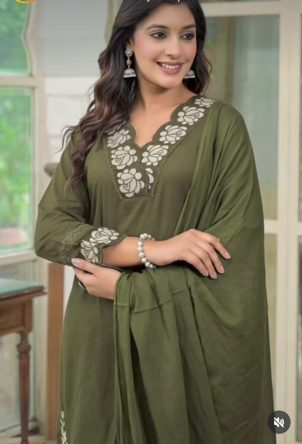 Premium Cotton Slub Party Wear Set