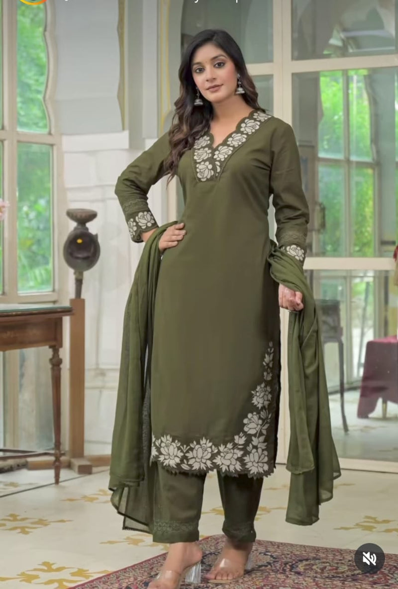 Premium Cotton Slub Party Wear Set