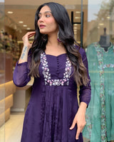 Premium Modal Silk Kurti Pant Dupatta Set