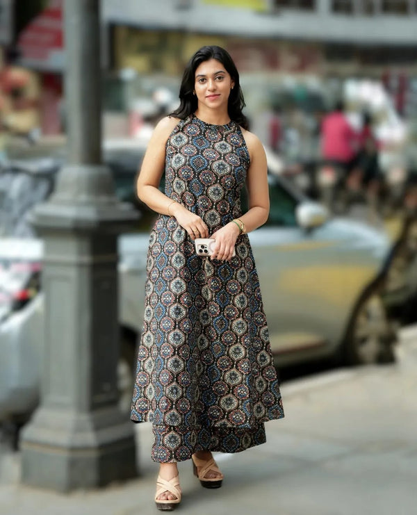 Premium Floral Fine Cotton Co-ord Set