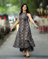 Premium Floral Fine Cotton Co-ord Set