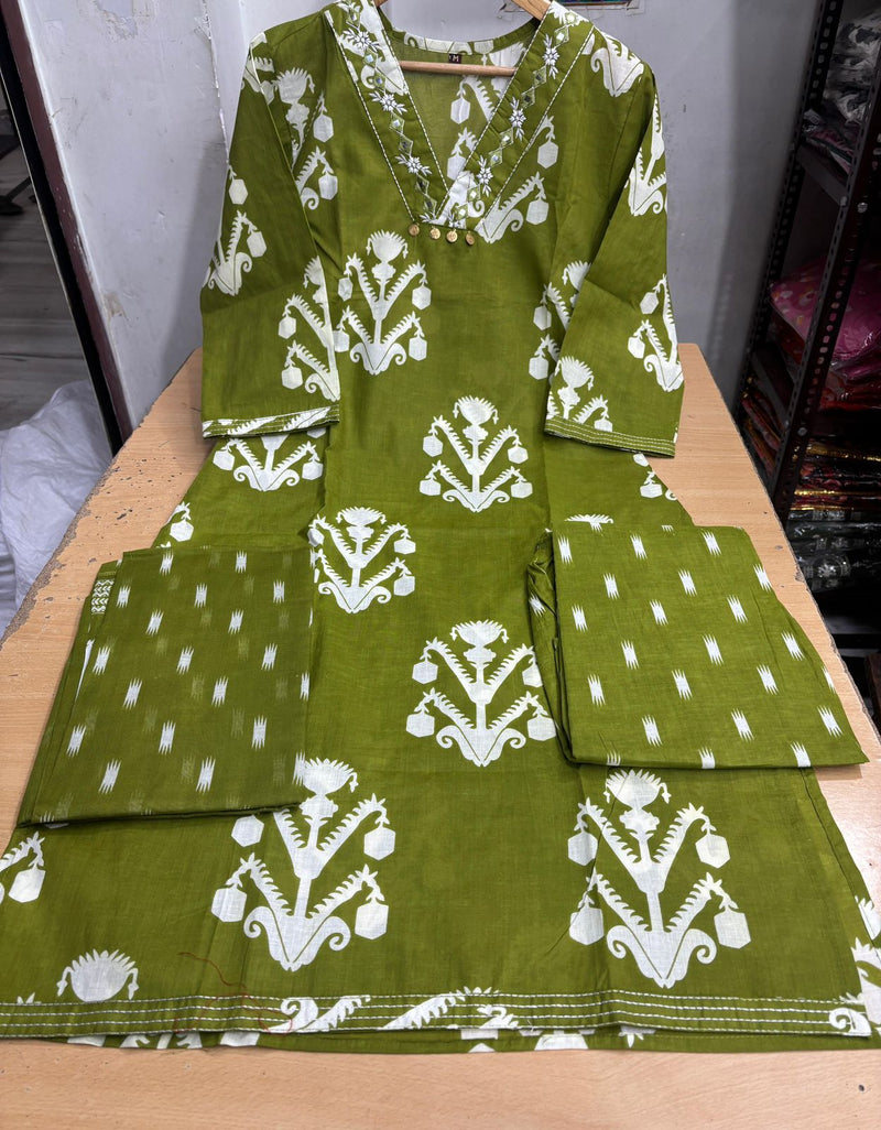 Premium Cotton  ELEGANT FLAIRED SUIT COLLECTION