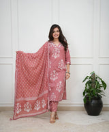 Premium Cotton  ELEGANT FLAIRED SUIT COLLECTION