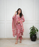 Premium Cotton  ELEGANT FLAIRED SUIT COLLECTION