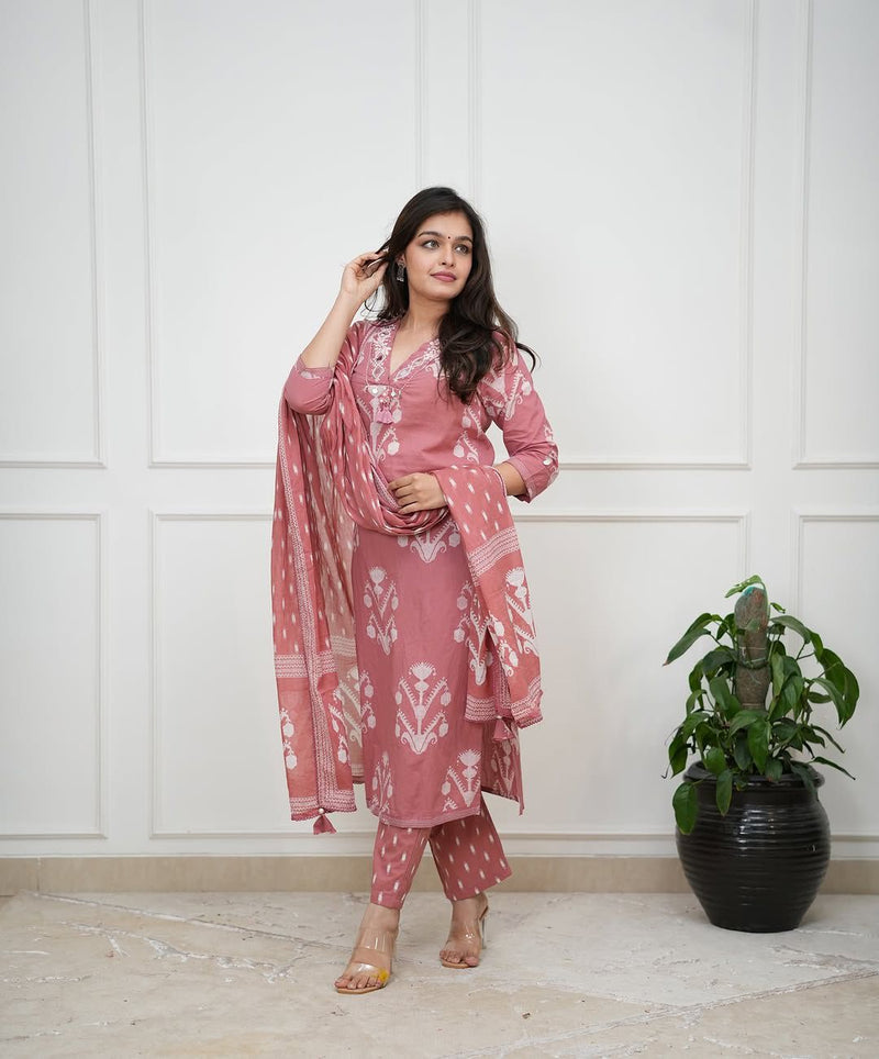 Premium Cotton  ELEGANT FLAIRED SUIT COLLECTION