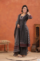 Designer Azrak Taj Cotton Suit Set