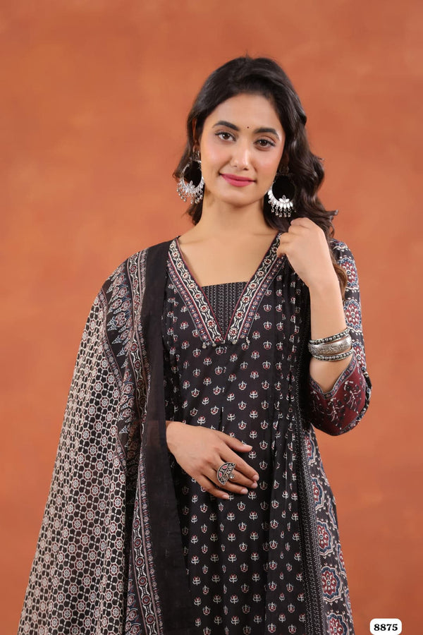 Designer Azrak Taj Cotton Suit Set