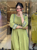 Beautiful Pure Cotton Kurti Pant Set