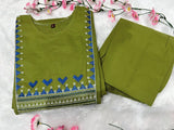 Beautiful Pure Cotton Kurti Pant Set