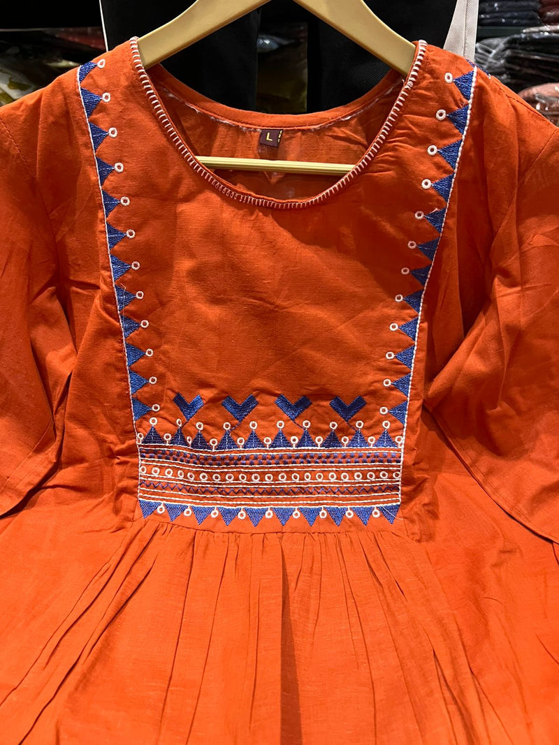 Beautiful Pure Cotton Kurti Pant Set