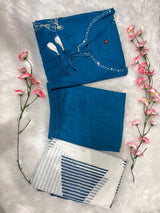 Beautiful Pure Cotton Kurti Pant Dupatta Set