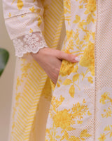 Premium Pure Cotton Fabric Straight Kurta Style Set