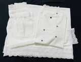 Pure Cotton  Straight Kurti pant dupatta Set