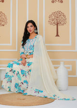 Premium Cotton Rust Straight Anarkali Suit Set