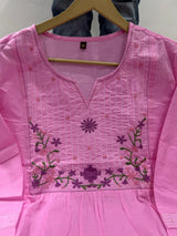 OFFICE ELEGANCE classy Cotton Kurti Pant Set