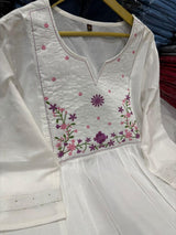 OFFICE ELEGANCE classy Cotton Kurti Pant Set