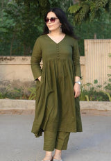 Premium Rayon kurti pant set