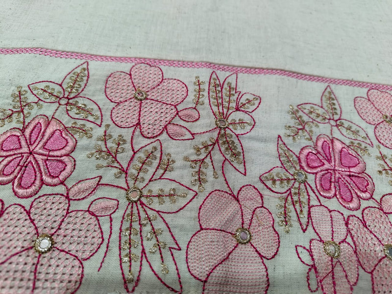 Pastel Blush Pink Mul Cotton Flex Suit Set Kota Doriya Dupatta