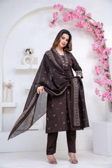 Women Pure Cotton 60x60 Embroidered Kurta Pant Set | M–XXL | 5 Colours