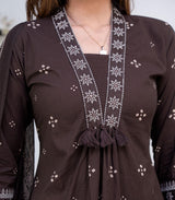 Women Pure Cotton 60x60 Embroidered Kurta Pant Set | M–XXL | 5 Colours