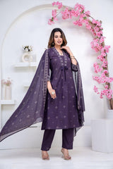 Women Pure Cotton 60x60 Embroidered Kurta Pant Set | M–XXL | 5 Colours