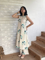 Premium Floral Fine Cotton Kurti Palazzo Set – Summer Collection