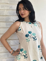 Premium Floral Fine Cotton Kurti Palazzo Set – Summer Collection